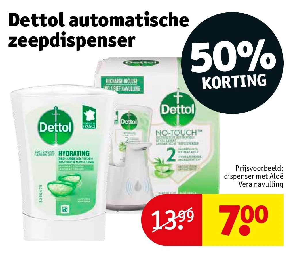 Dettol automatische zeepdispenser