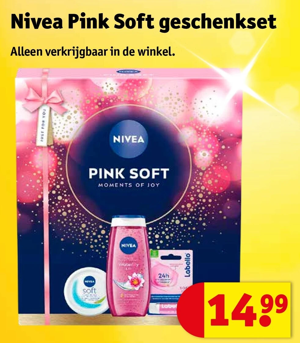 Nivea Pink Soft geschenkset