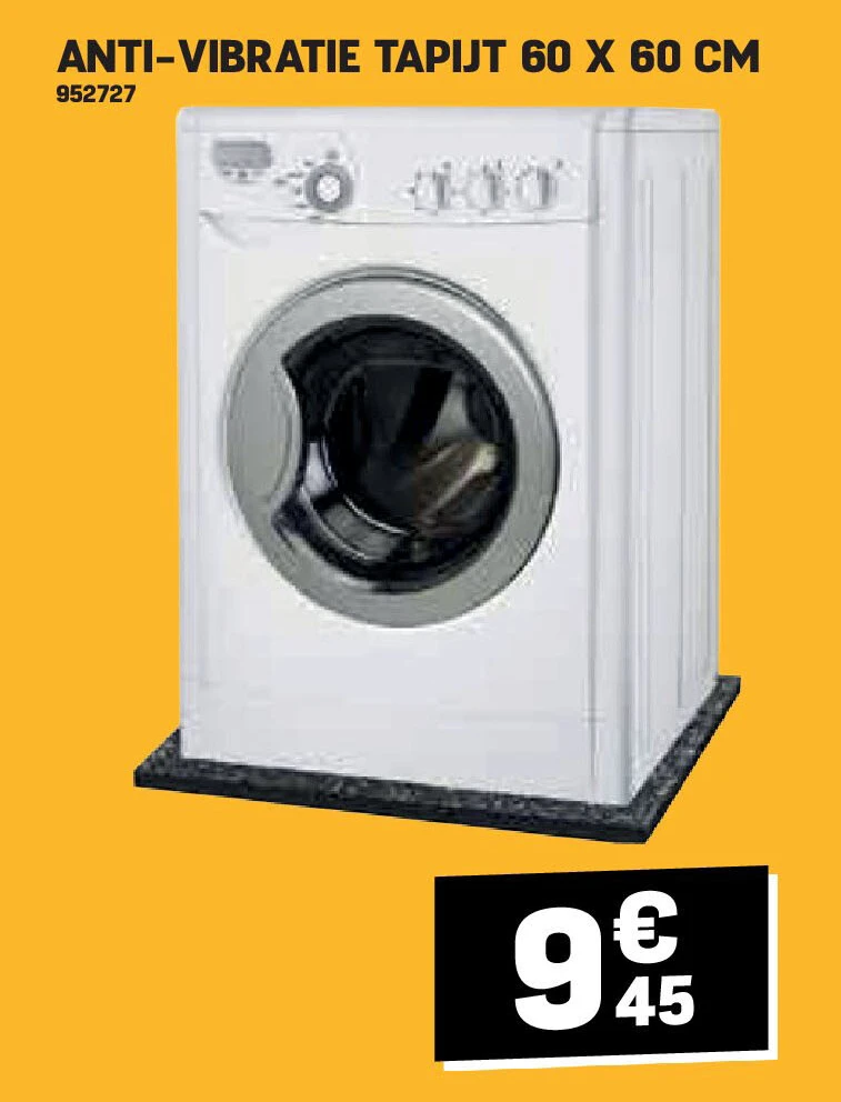 ANTI-VIBRATIE TAPIJT 60 X 60 CM