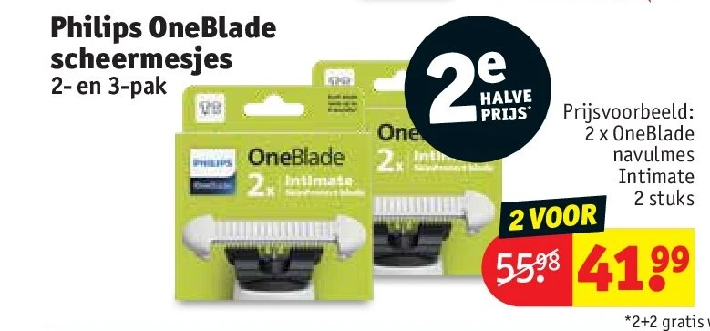 Philips OneBlade scheermesjes