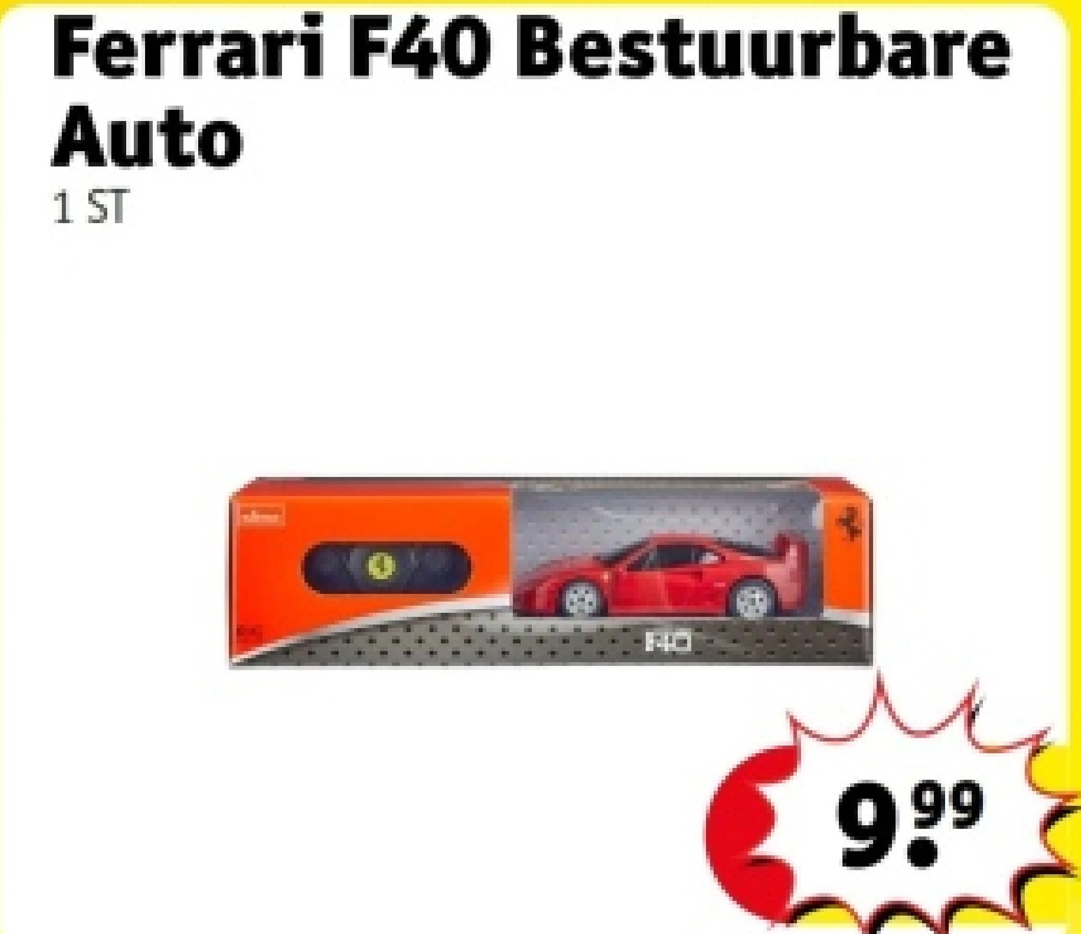 Ferrari F40 Bestuurbare Auto