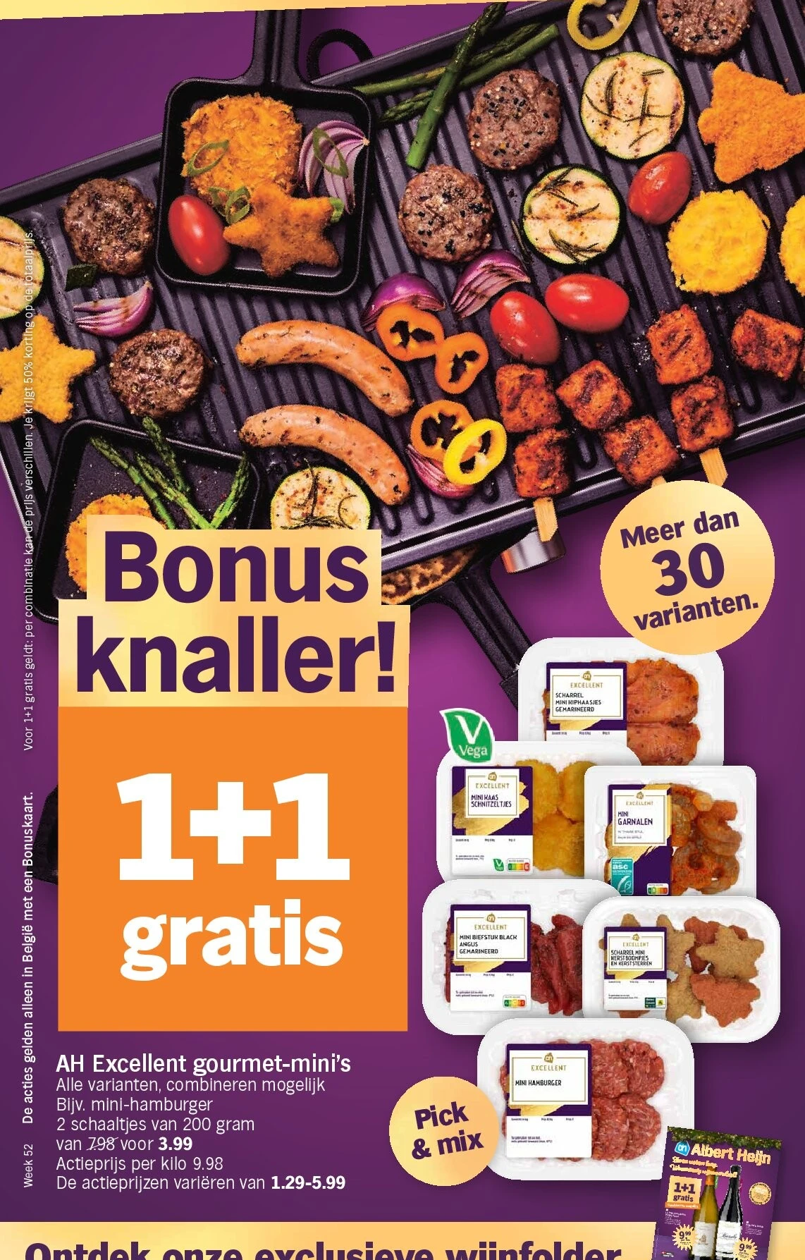 AH Excellent gourmet-mini's