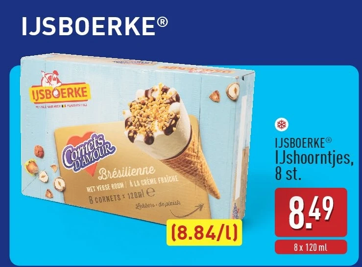 IJshoorntjes, 8 st.