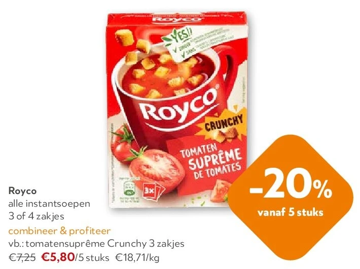 Royco alle instantsoepen 3