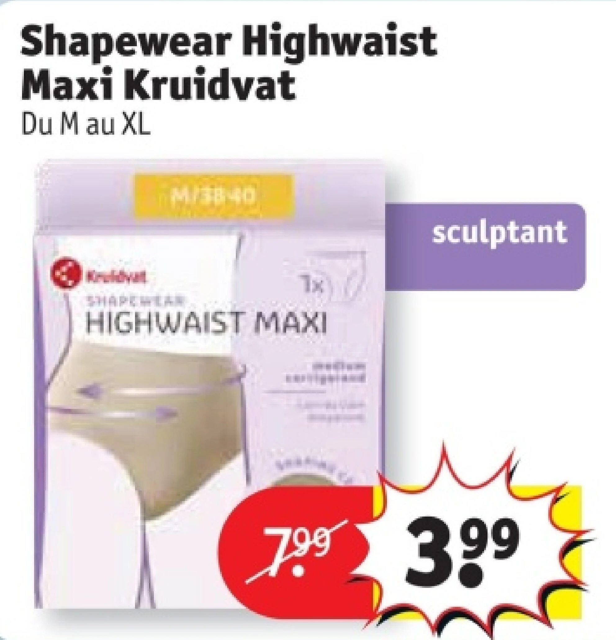Shapewear Highwaist Maxi Kruidvat