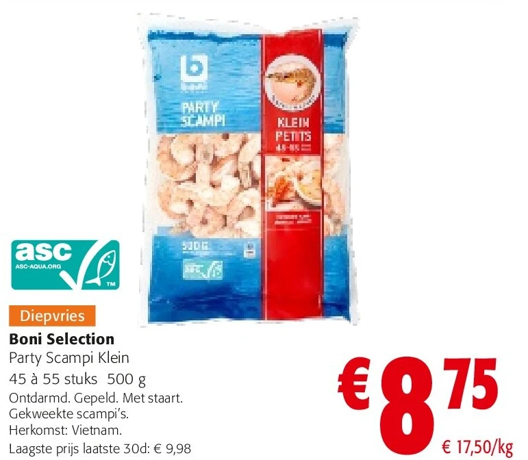 Boni Selection Party Scampi Klein