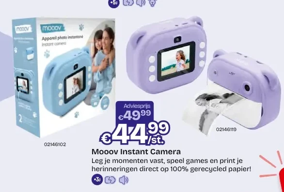 Mooov Instant Camera