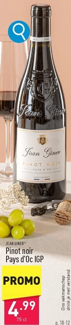 Pinot noir Pays d'Oc IGP