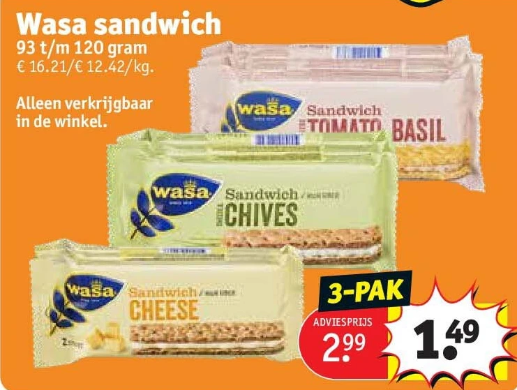 Wasa sandwich