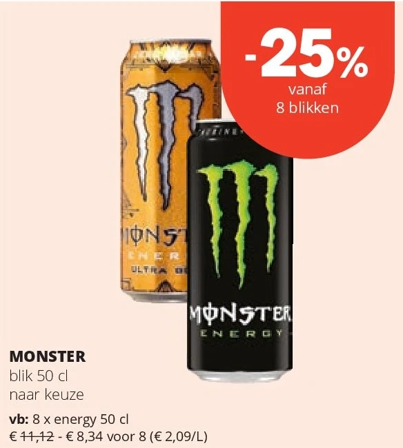 MONSTER blik 50 cl