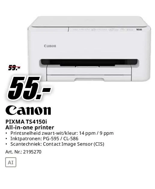 PIXMA TS4150i All-in-one printer