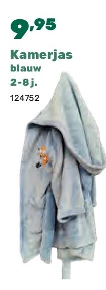 Kamerjas blauw 2-8 j.