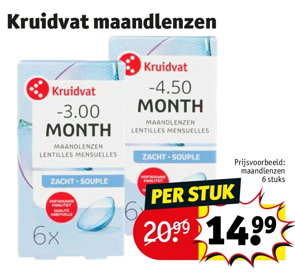 Kruidvat maandlenzen