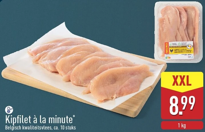 Kipfilet à la minute