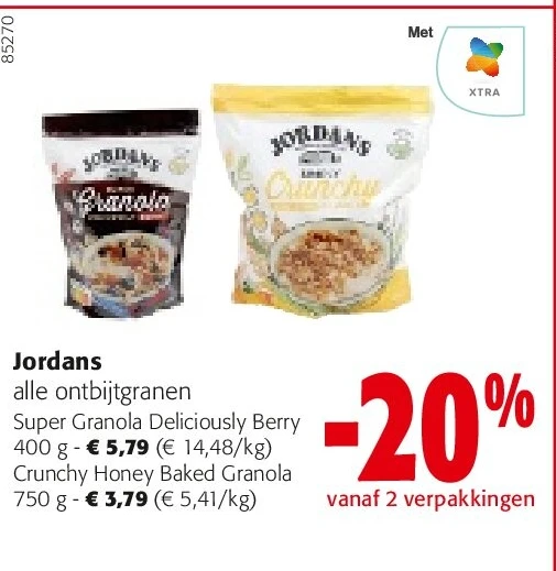 Jordans Super Granola Deliciously Berry 400 g