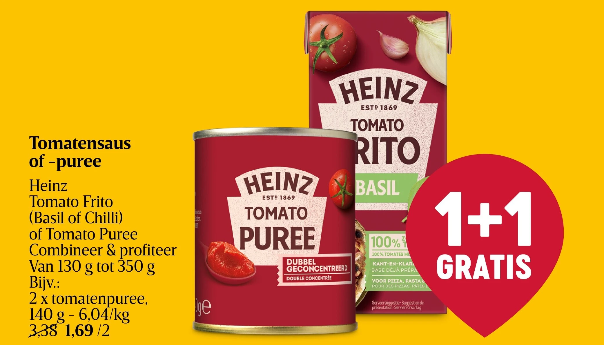 Tomatensaus of -puree