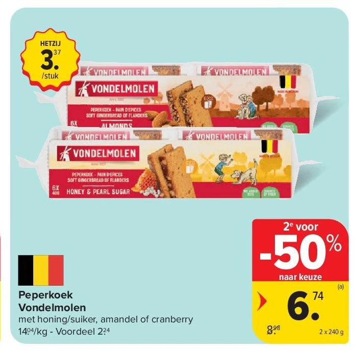 Peperkoek Vondelmolen