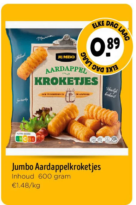 Jumbo Aardappelkroketjes