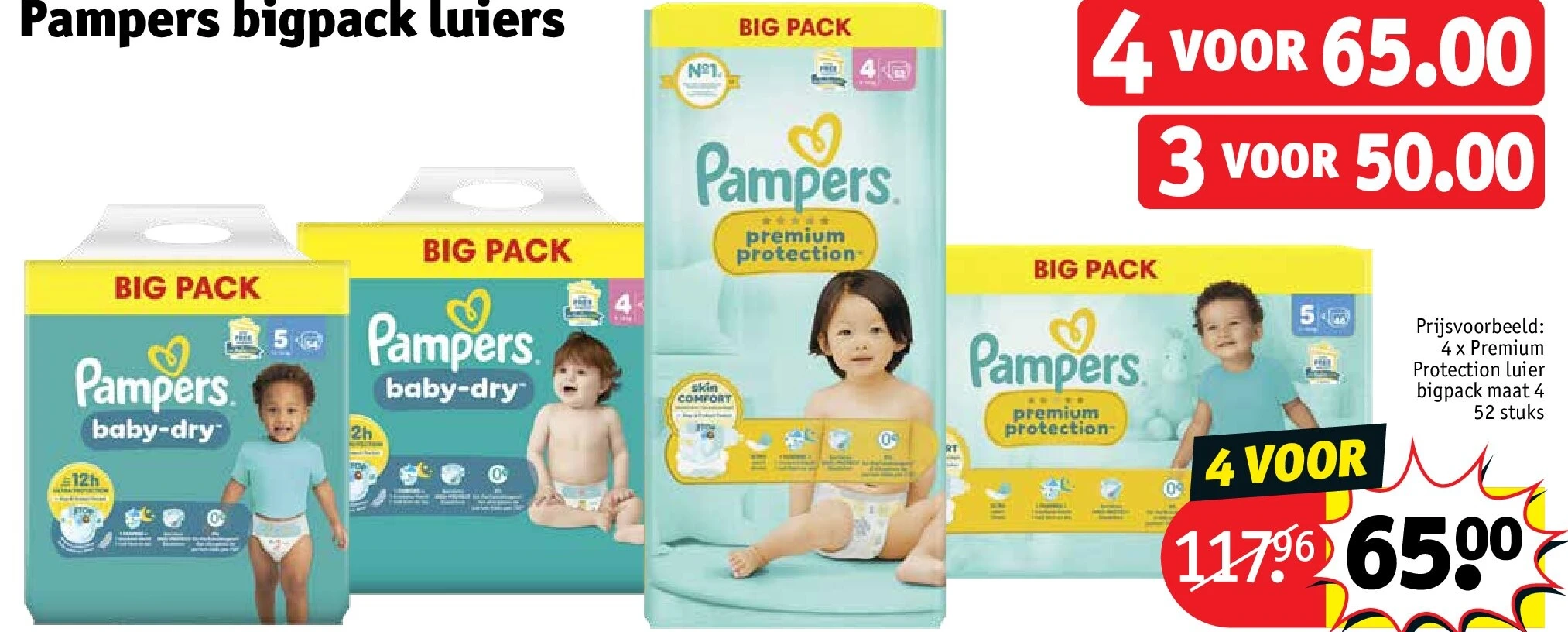 Pampers bigpack luiers