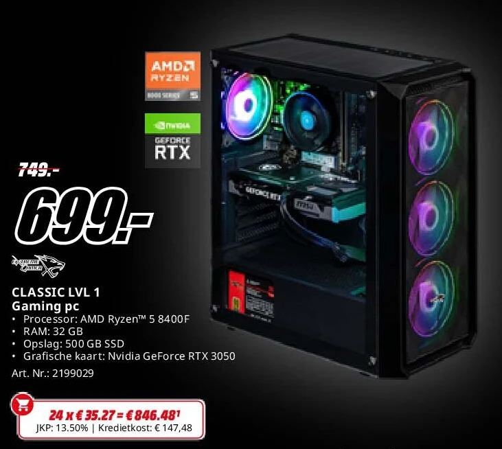 CLASSIC LVL 1 Gaming pc