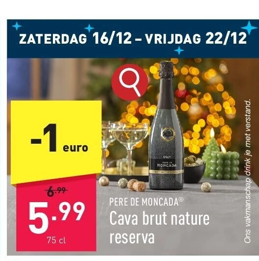 Cava brut nature reserva