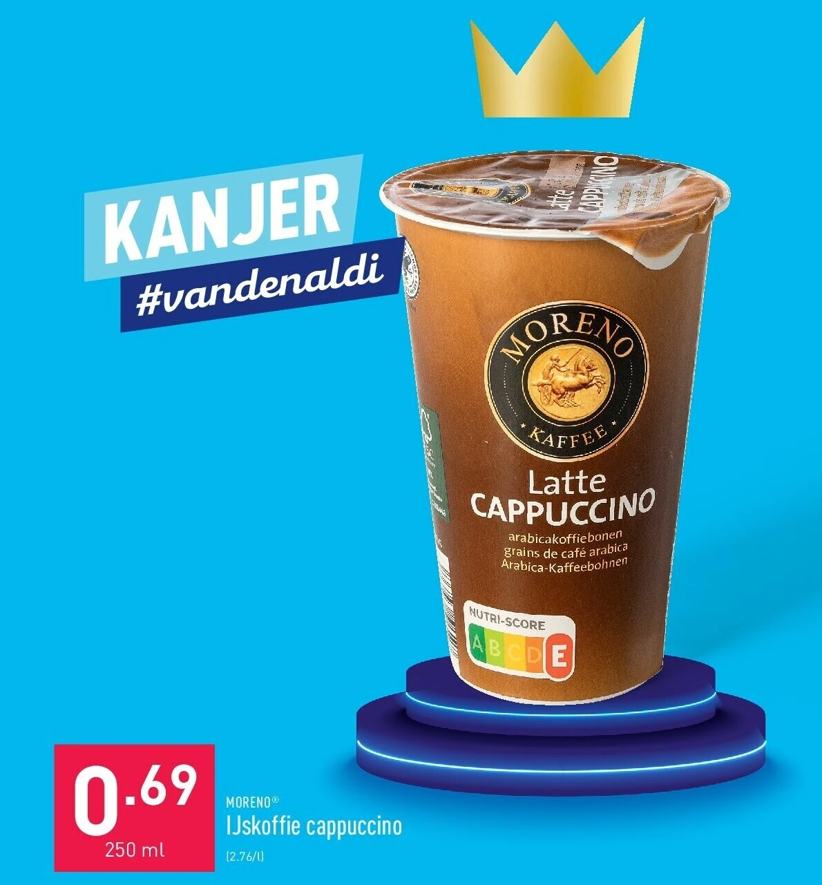 IJskoffie cappuccino