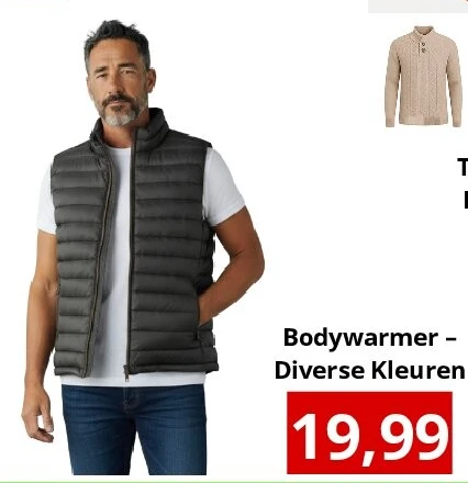 Bodywarmer – Diverse Kleuren