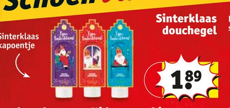 Sinterklaas douchegel