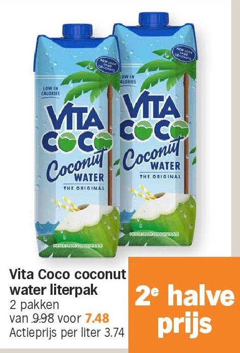 Vita Coco coconut water literpak