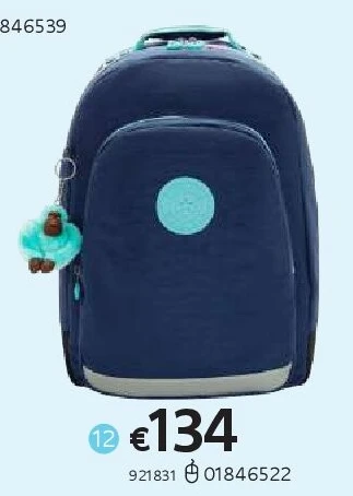 KIPLING RUGZAK CLASS ROOM RESORT NAVY