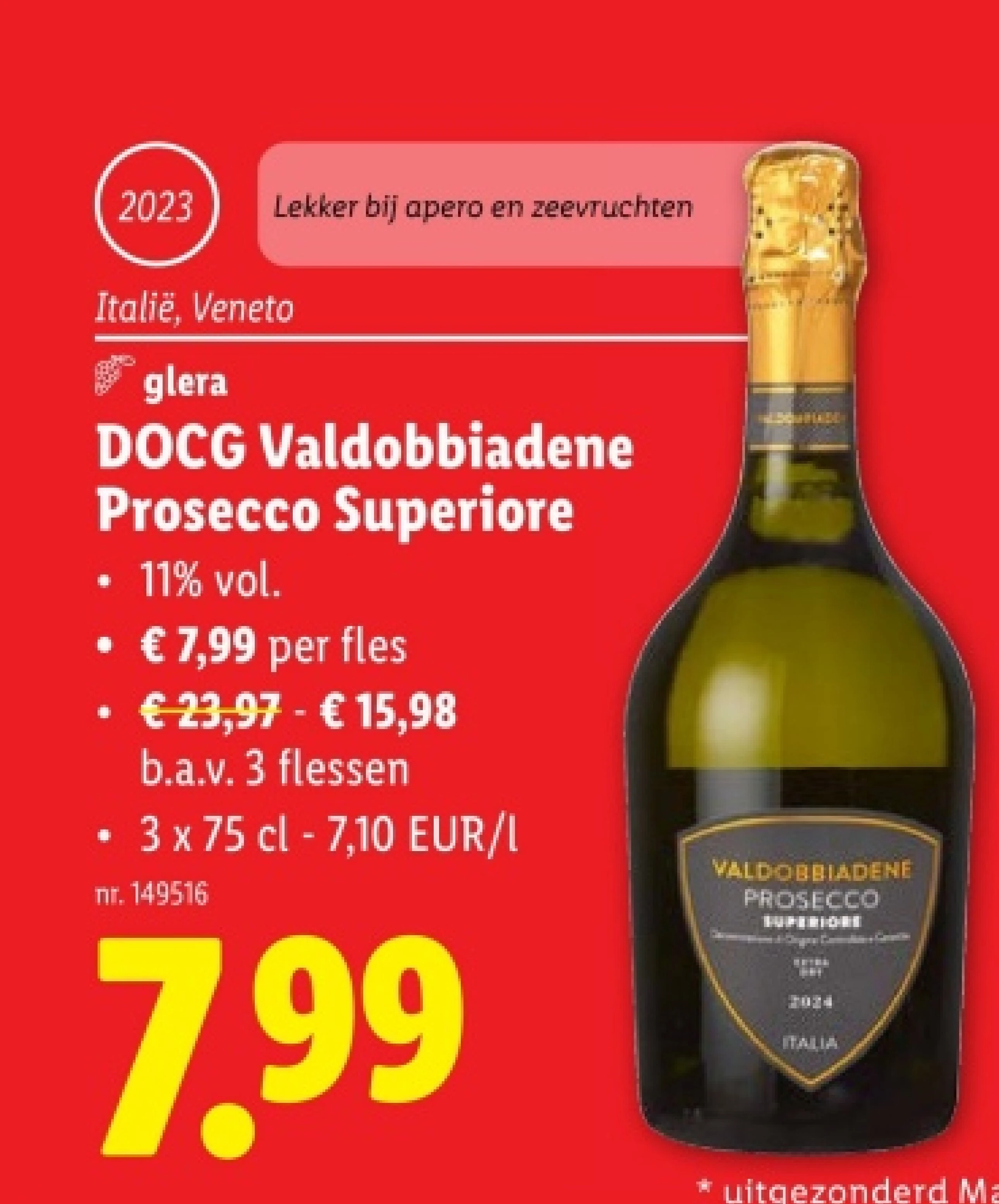 DOCG Valdobbiadene Prosecco Superiore