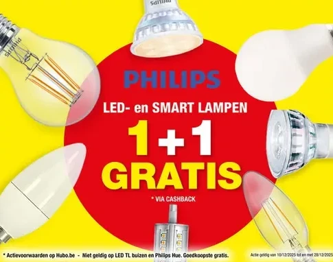 PHILIPS LED- en SMART LAMPEN