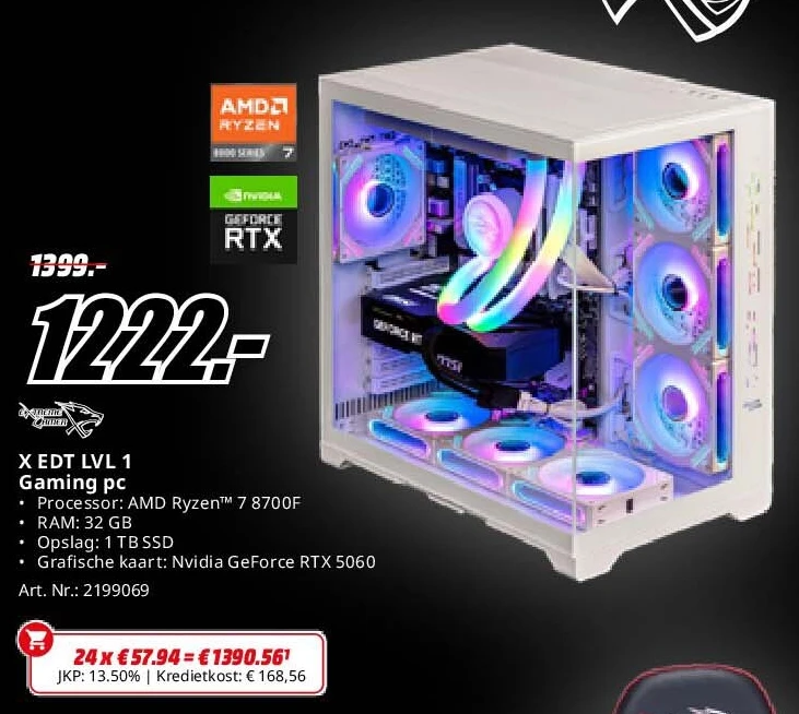 X EDT LVL 1 Gaming pc