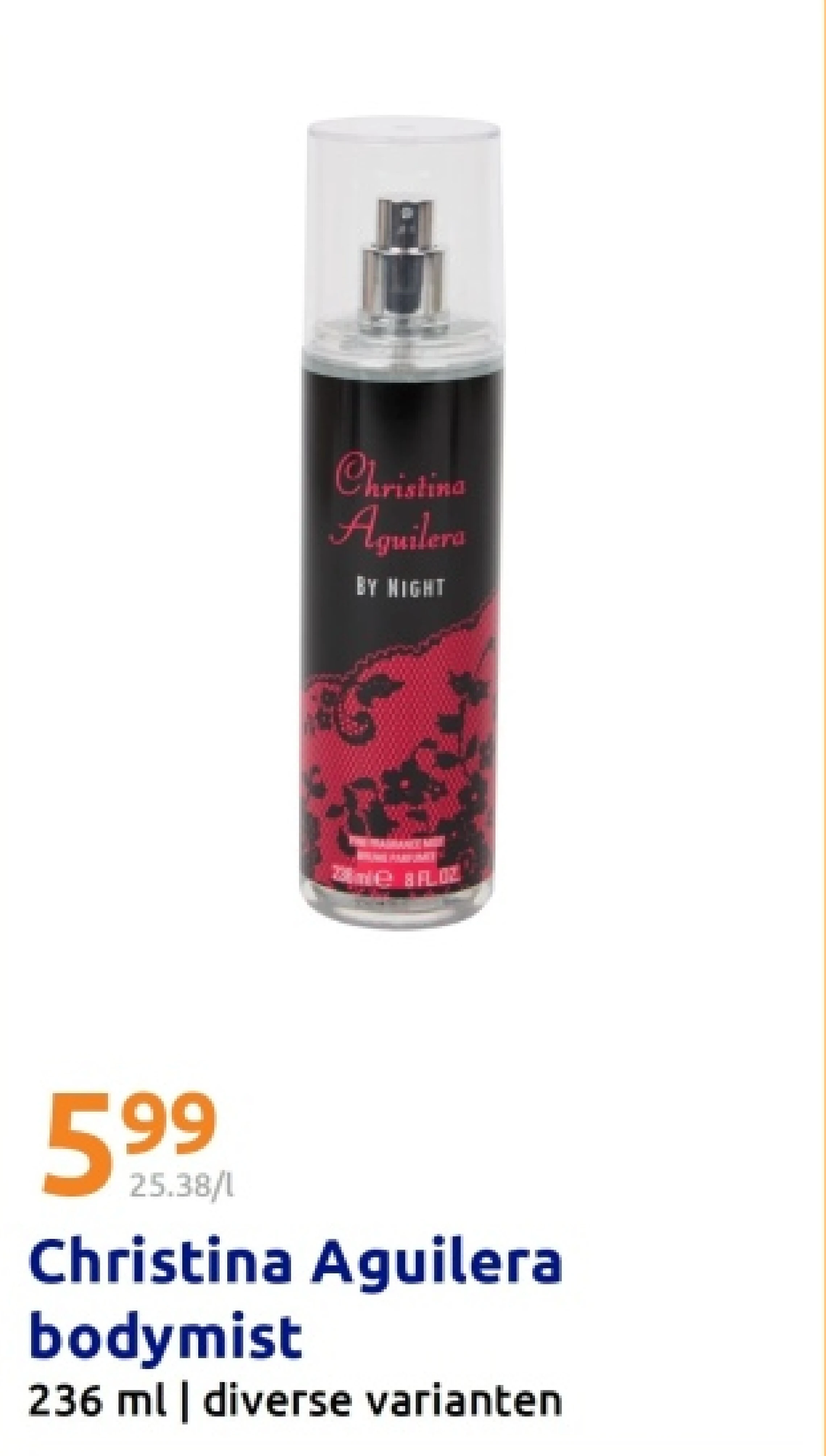 Christina Aguilera bodymist