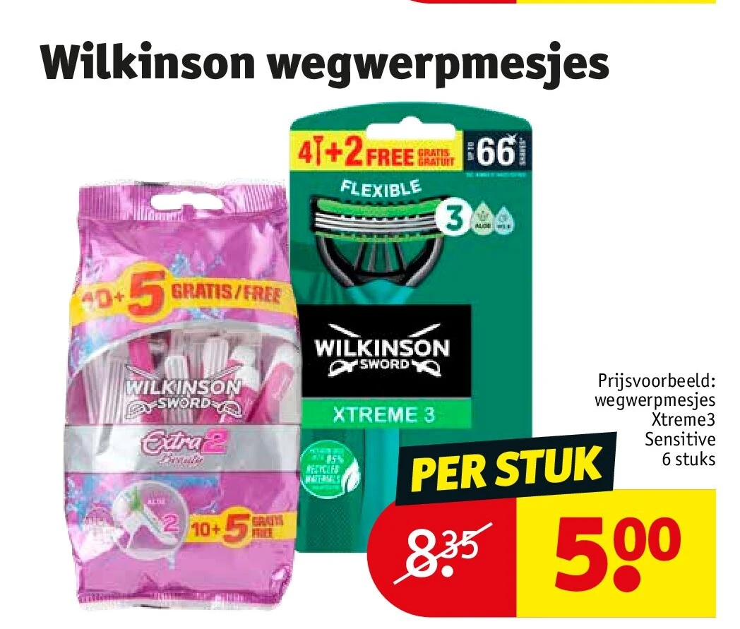 Wilkinson wegwerpmesjes