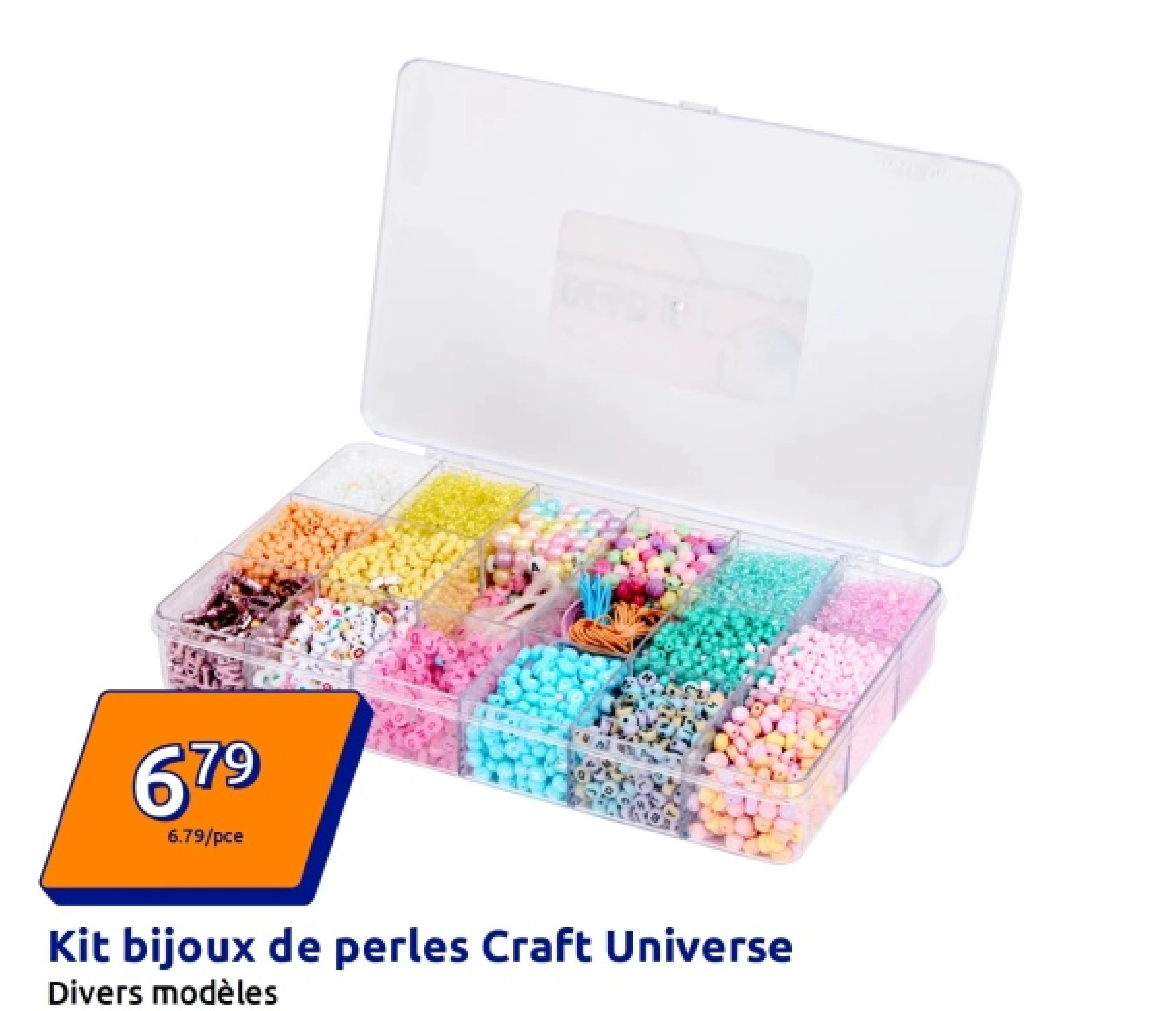 Kit bijoux de perles Craft Universe