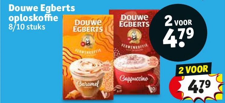 Douwe Egberts oploskoffie