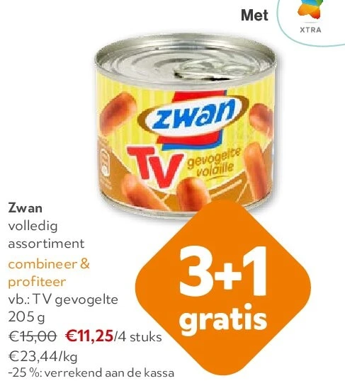 Zwan volledig assortiment