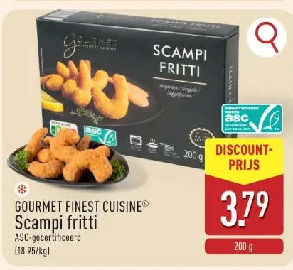 Scampi fritti