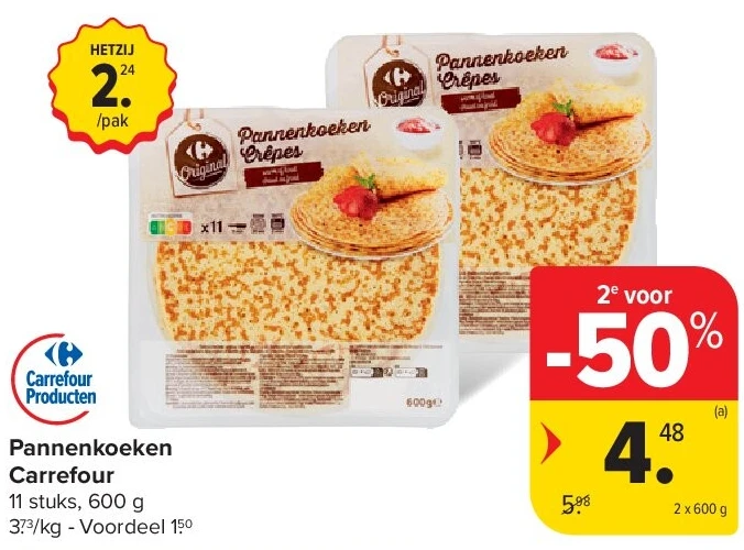 Pannenkoeken Carrefour
