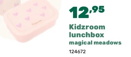 Kidzroom lunchbox magical meadows