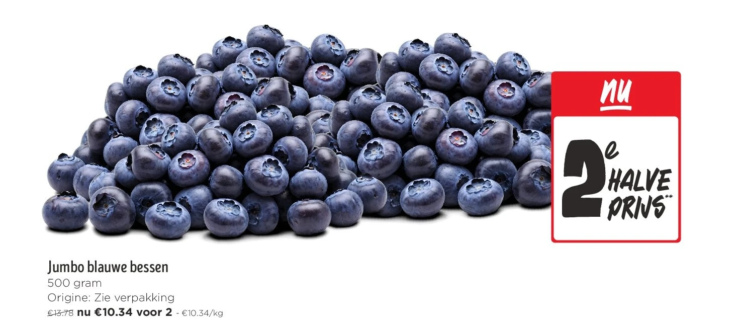 Jumbo blauwe bessen