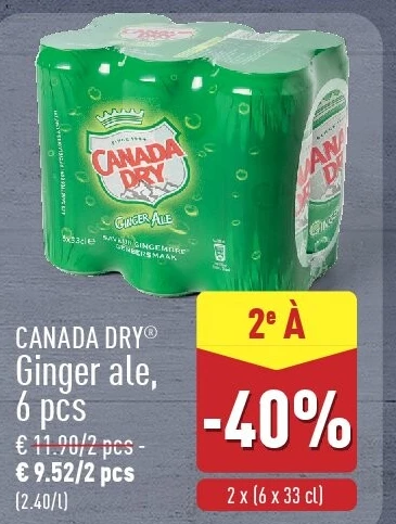 Ginger ale, 6pcs