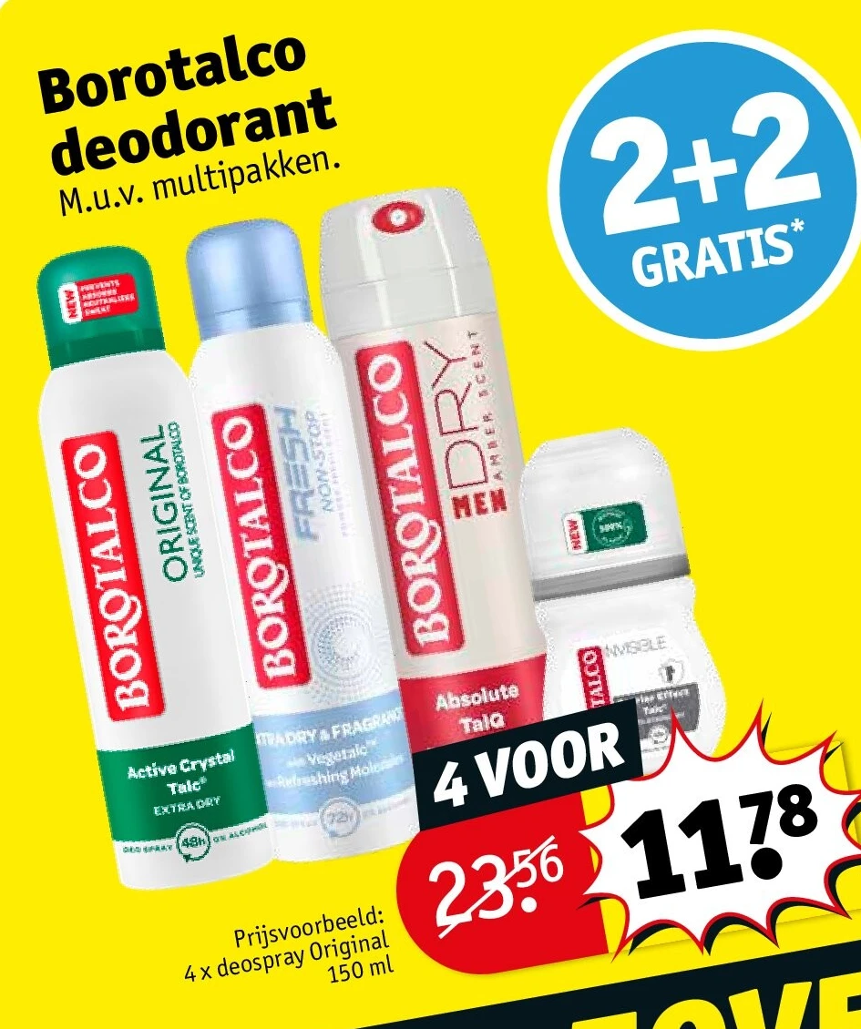 Borotalco deodorant