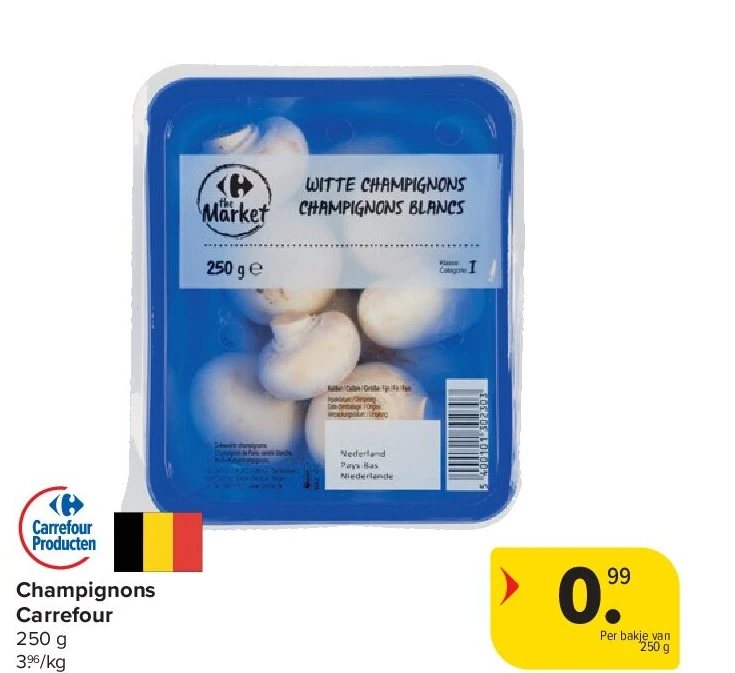 Champignons Carrefour