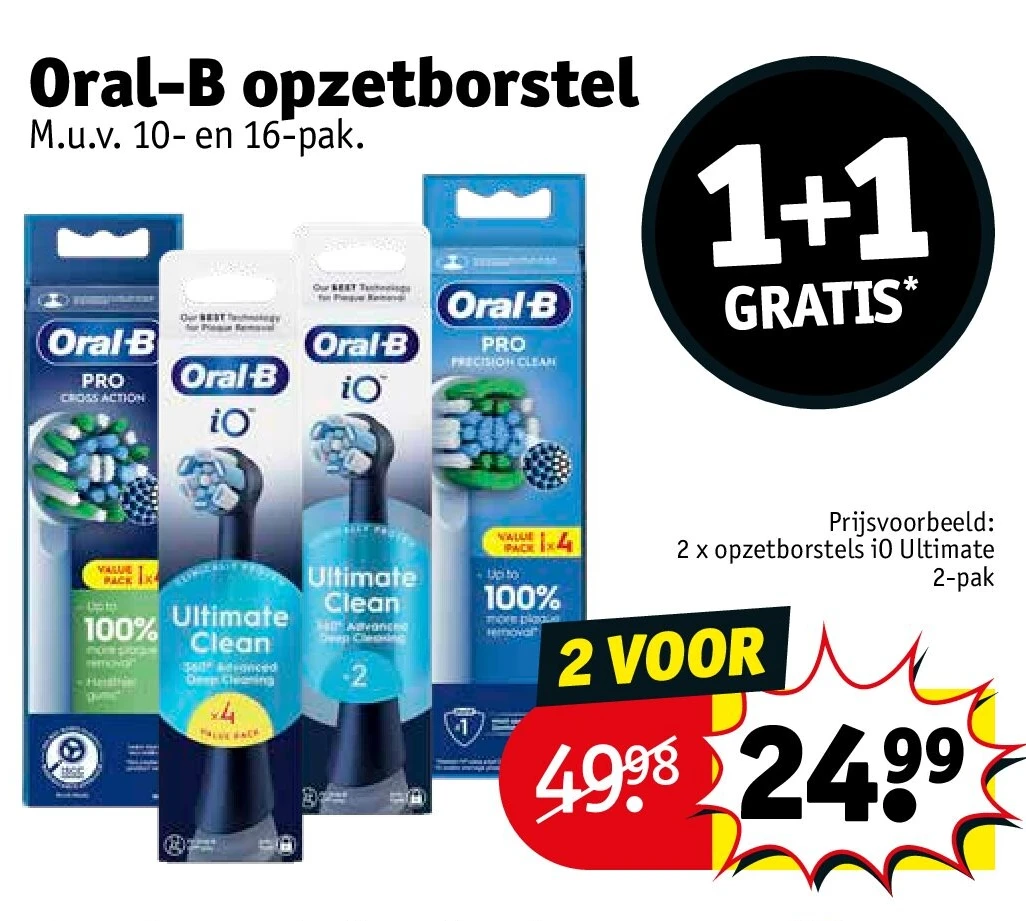 Oral-B opzetborstel