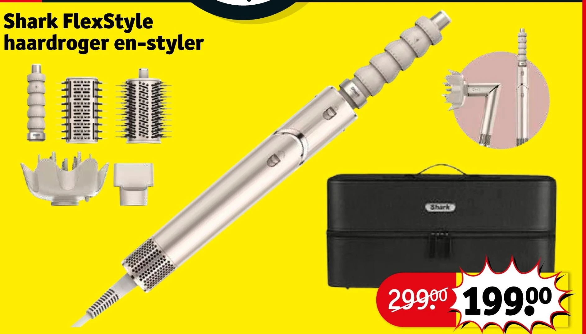 Shark FlexStyle haardroger en-styler