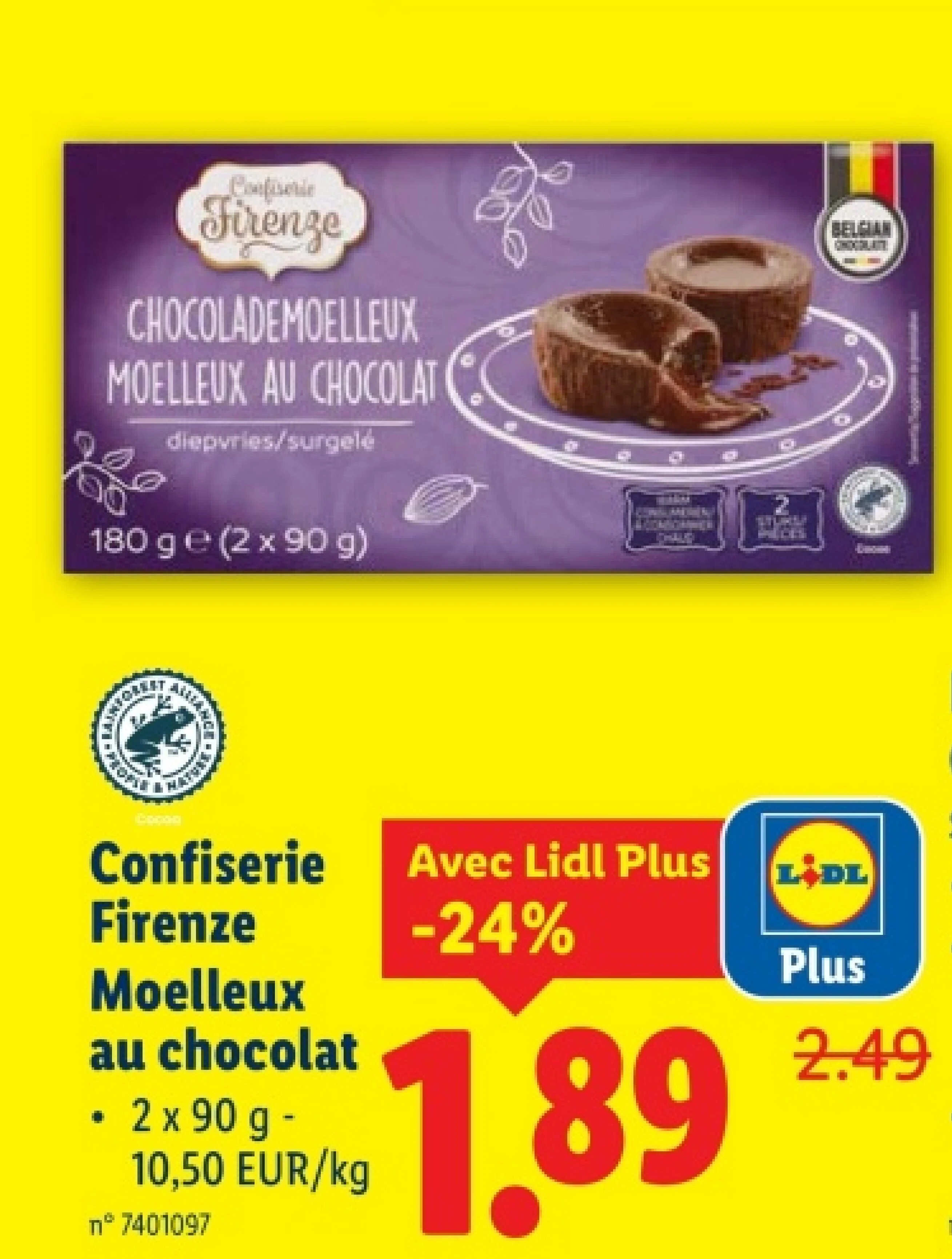 Moelleux au chocolat