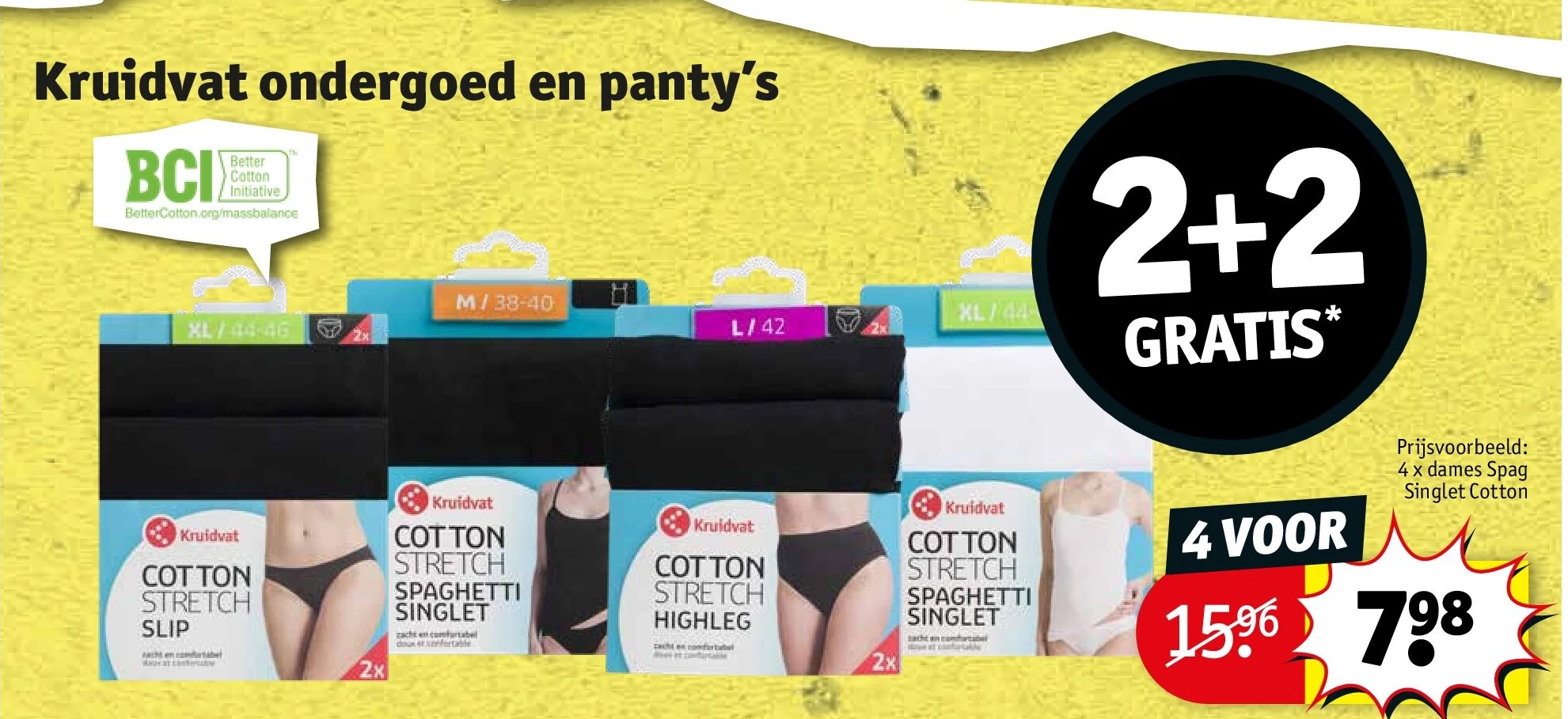 Kruidvat ondergoed en panty’s