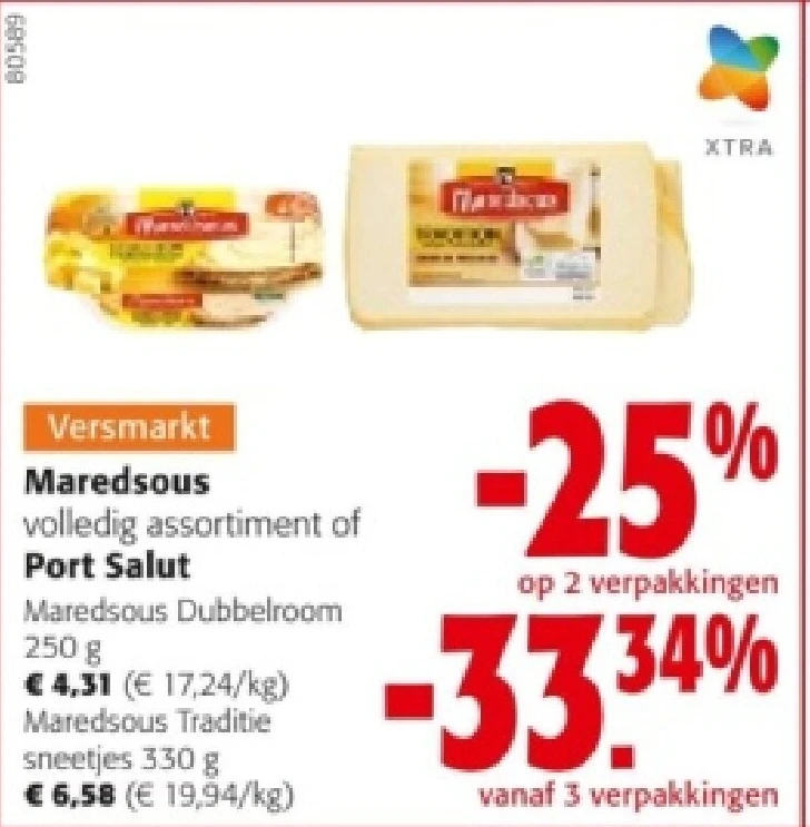 Maredsous Dubbelroom 250 g